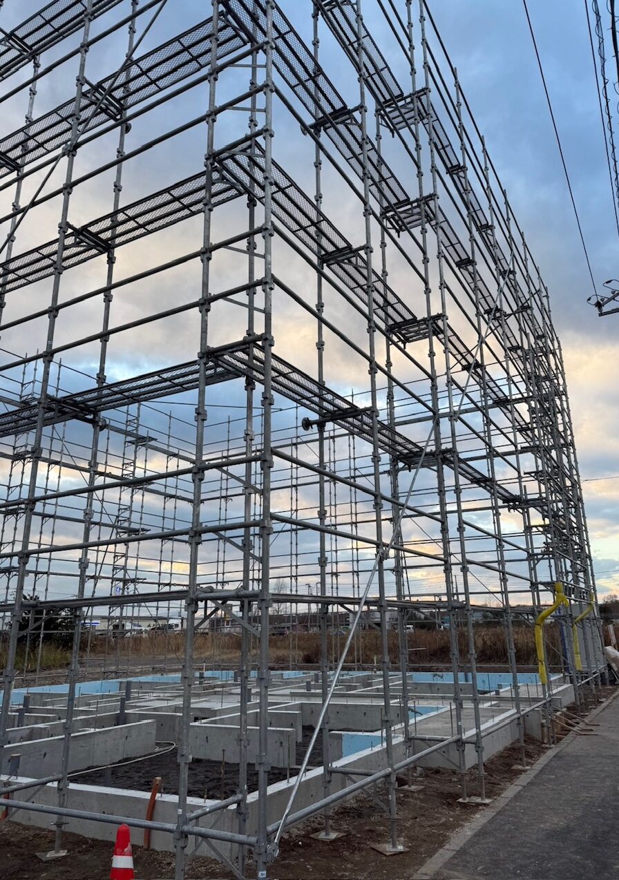 苫小牧市　足場架払工事